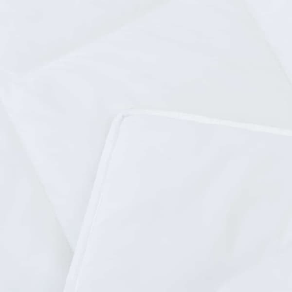 vidaXL Täcke med kudde 3 st Vit Mikrofiber