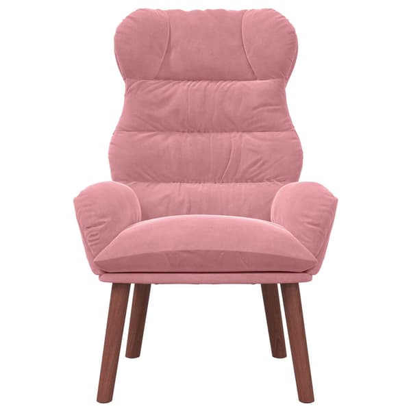 vidaXL fåtölj Rosa 69 x 74 x 93 cm Sammet
