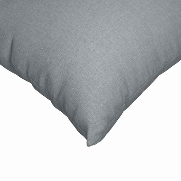 vidaXL Soffkuddar 2 st Ljusgrå 45 x 45 cm tyg