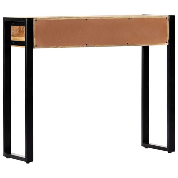vidaXL Konsollbord 90x30x75 cm heltre mango