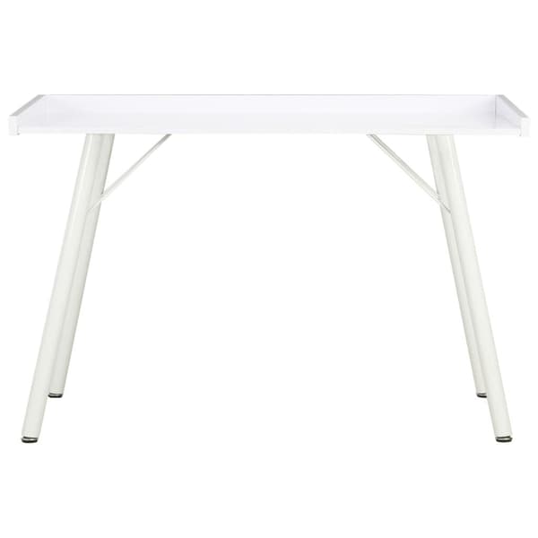 vidaXL Skrivebord hvit 90x50x79 cm