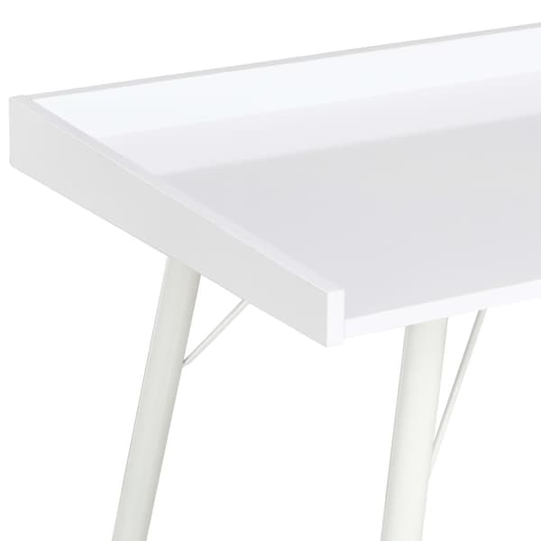 vidaXL Skrivebord hvit 90x50x79 cm