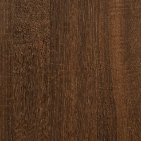 vidaXL Nattbord brun eik 44x35x45 cm konstruert tre