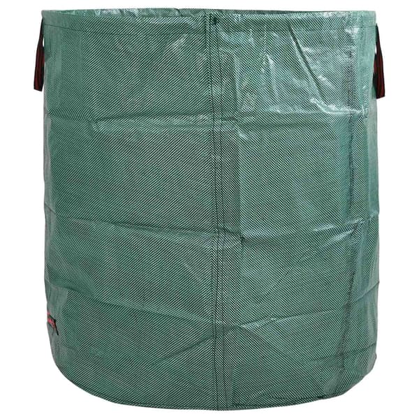 vidaXL Hage søppelposer 12 pcs grønn 67 x 67 x 75,5 cm Polypropen