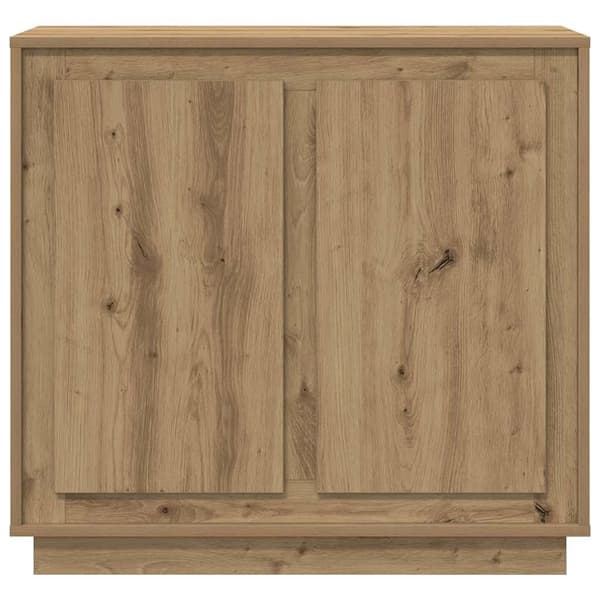 vidaXL Sideboard Artisan Ek 80 x 40 x 75 cm Konstruerat trä