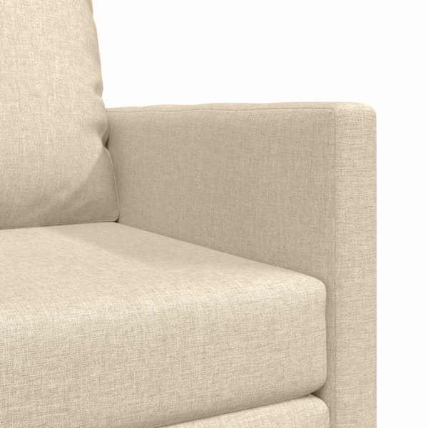 vidaXL Soffsäng 60cm Kräm tyg