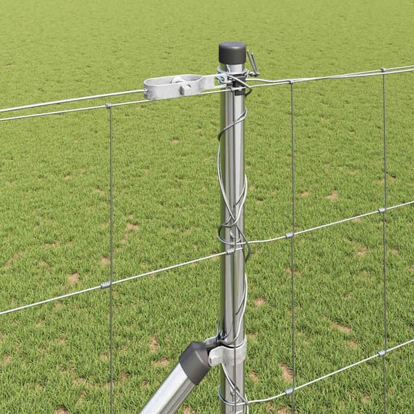 vidaXL Stängselstolpe Galvaniserad 25 x 1,4 m Stål