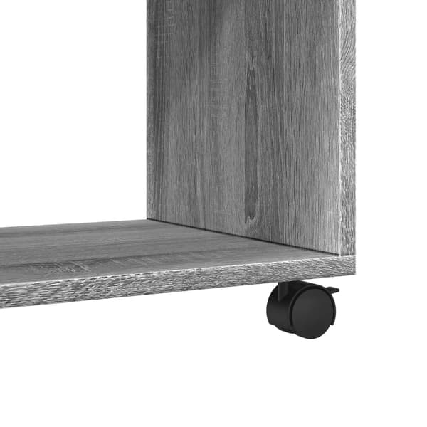 vidaXL Rulleskap grå sonoma 72x33x42,5 cm konstruert tre