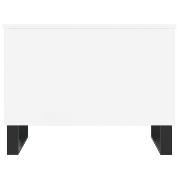 vidaXL Soffbord vit 60x44,5x45 cm konstruerat trä
