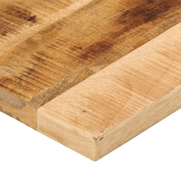 vidaXL Bordplate 180x30x2,5 cm rektangulær grovt heltre mango