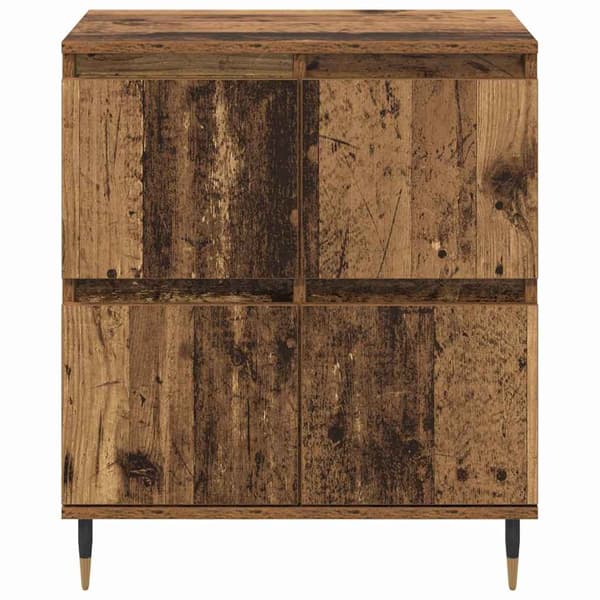 vidaXL Sideboard Gammalt trä 60 x 35 x 70 cm