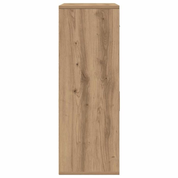 vidaXL Serviesskap Artisan Eik 60 x 30 x 84 cm Konstruert tre