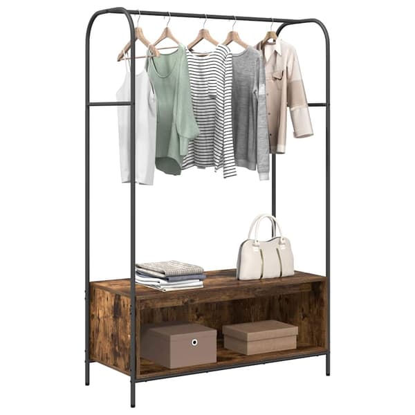 vidaXL Klesstativ Brun Eik 100 x 44 x 160 cm Konstruert tre