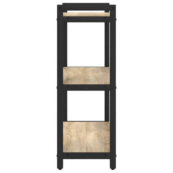 vidaXL Bokhylle Sonoma eik 60 x 30 x 85 cm Konstruert tre