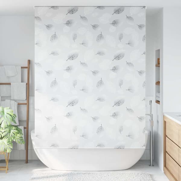 vidaXL Rullgardin för dusch 150x240 cm tyg bredd 146 cm
