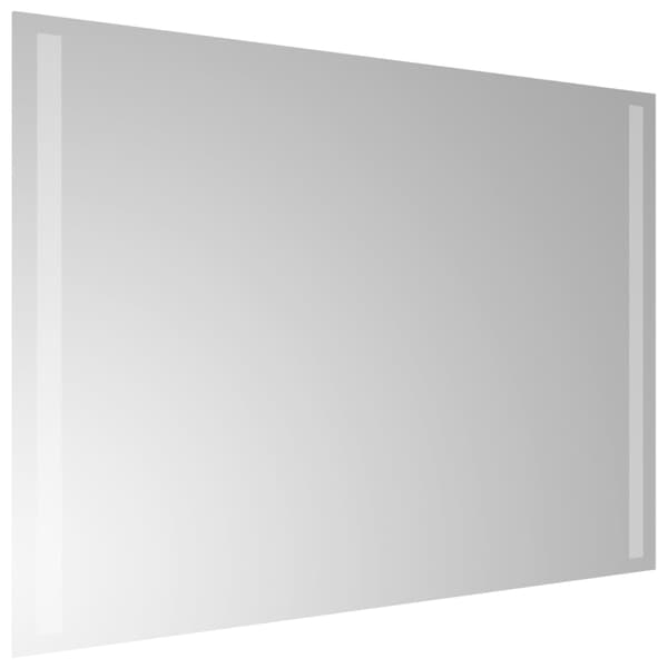 vidaXL Baderomsspeil med LED 50x70 cm