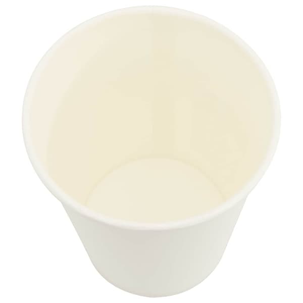 vidaXL Kaffekoppar i papper 1000 st 8oz 200ml vit
