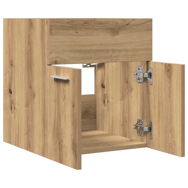 vidaXL Servantskap artisan eik 41x38,5x46 cm konstruert tre