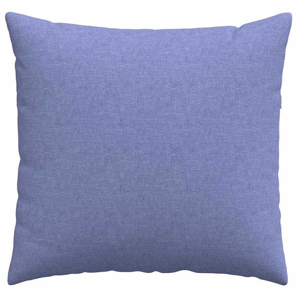 vidaXL Soffkuddar 2 st Blå 50 x 50 cm tyg