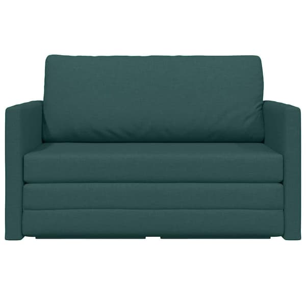 vidaXL Soffsäng 110cm Mörkgrön tyg