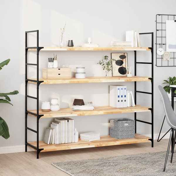 vidaXL Bordplate 120x40x4 cm rektangulær heltre akasie
