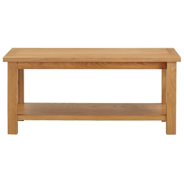 vidaXL Soffbord 90x45x40 cm massiv ek