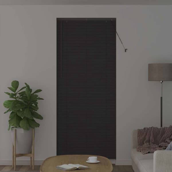 vidaXL Persienner Mörkgrå 220 x 90 cm Aluminium