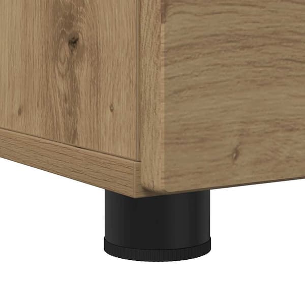 vidaXL Baderomsskap artisan eik 76.5 x 35 x 64 cm Konstruert tre
