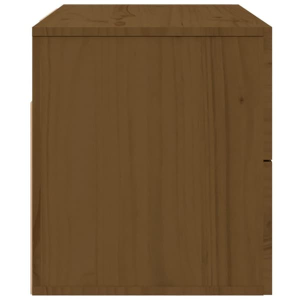 vidaXL Väggmonterade sängbord 2 st Honungsbrun 50x36x40 cm