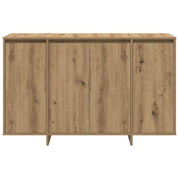 vidaXL Serviesskap artisan eik 120 x 41 x 75 cm Konstruert tre