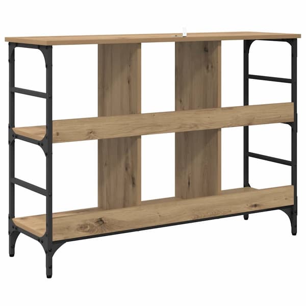 vidaXL Serviesskap Artisan Eik 102 x 32 x 73,5 cm