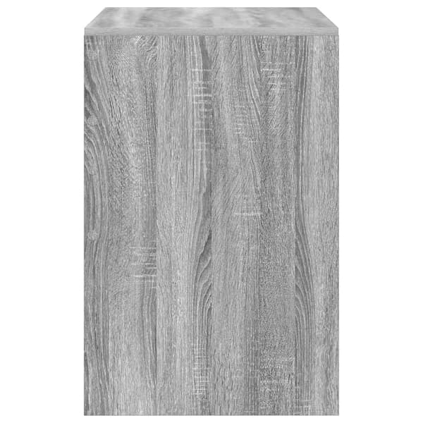 vidaXL Skrivebord Grå Sonoma 100 x 50 x 76 cm