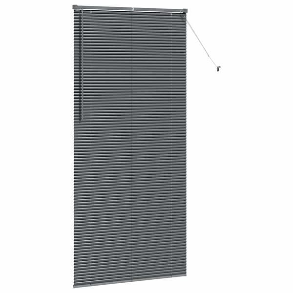 vidaXL Venetianspersienner Mørkegrå 220 x 100 cm Aluminium