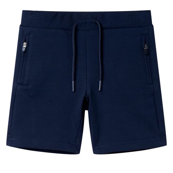 vidaXL Barnshorts marinblå 92