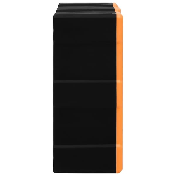 vidaXL Sortimentskap med 8 store skuffer 52x16x37 cm