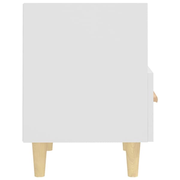 vidaXL Nattbord 2 stk hvit 40x35x47 cm