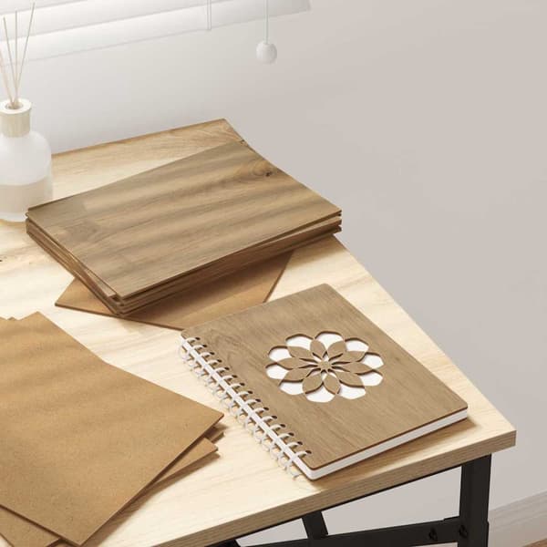 vidaXL Dekorpaneler 150 pcs Artisan Eik 21 x 30 x 0,27 cm
