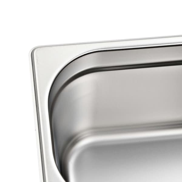 vidaXL Gastronormbeholdere 4 stk GN 1/4 150 mm rustfritt stål