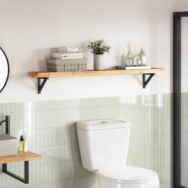 vidaXL Bordplate 120x20x4 cm rektangulær heltre akasie