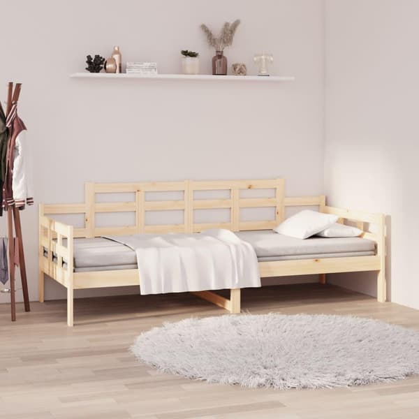 vidaXL Dagseng heltre furu 80x200 cm