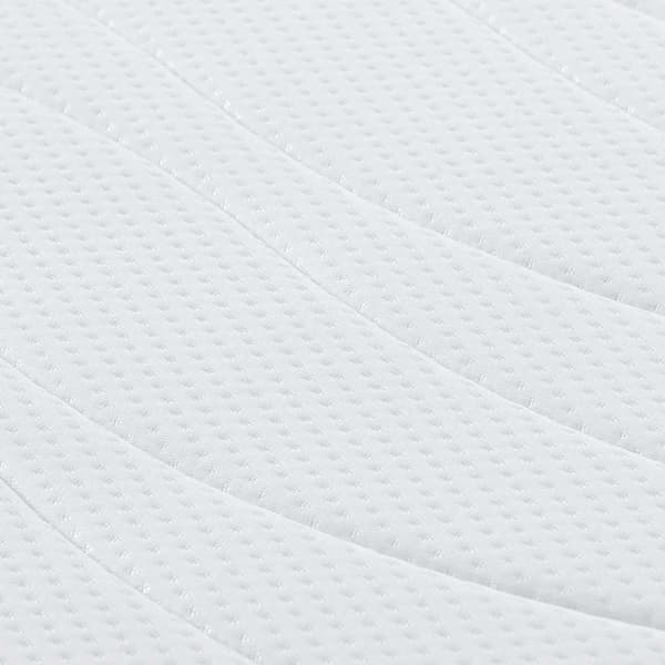 vidaXL Madrass Vit 90 x 200 cm Jacquardtyg