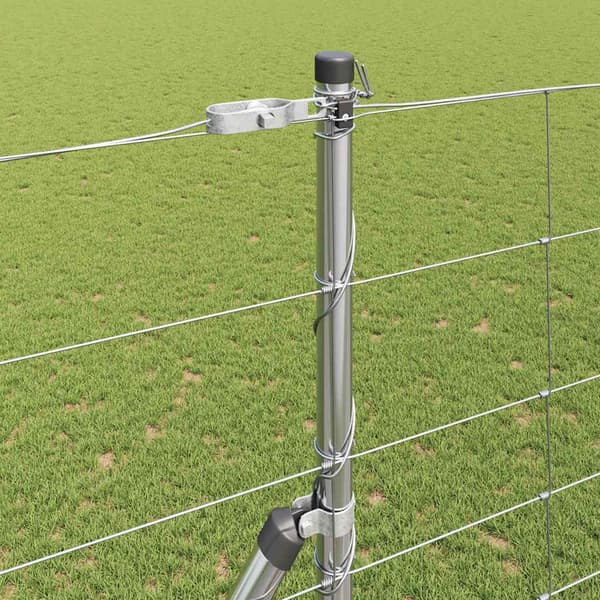 vidaXL Gjerdepåle Galvanisert 25 x 1,6 m Stål