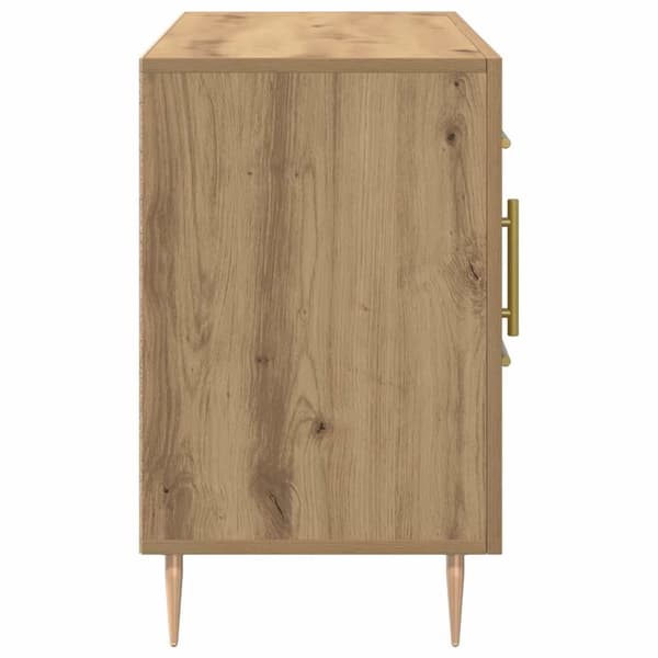 vidaXL Skjenk artisan eik 100x36x60 cm konstruert tre
