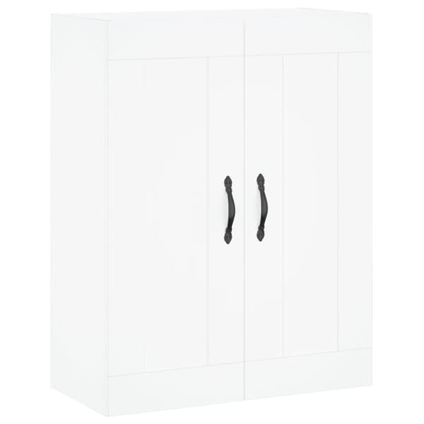 vidaXL Highboard hvit 69,5x34x180 cm konstruert tre
