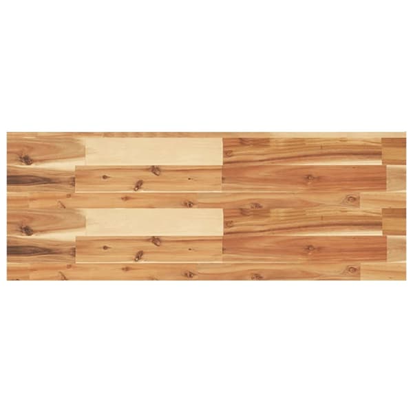 vidaXL Bordplate 100x30x4 cm rektangulær heltre akasie