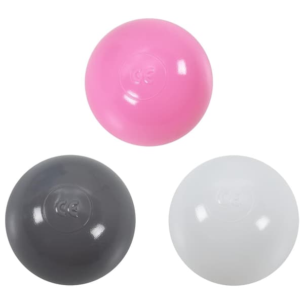 vidaXL Lektunnel med 250 bollar grön 175 cm polyester