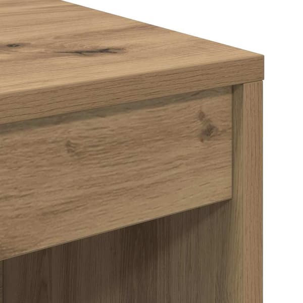 vidaXL Skrivbord Artisan Ek 100 x 40 x 76 cm