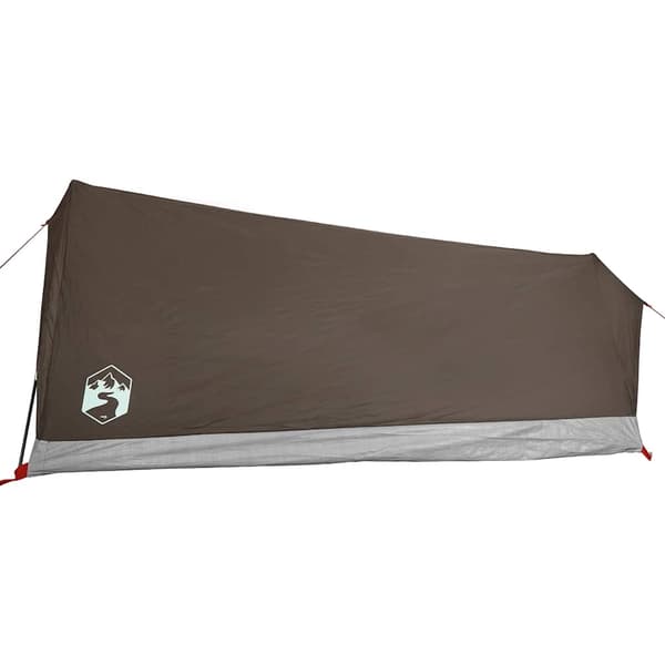 vidaXL Campingtelt 2 personer brun vanntett