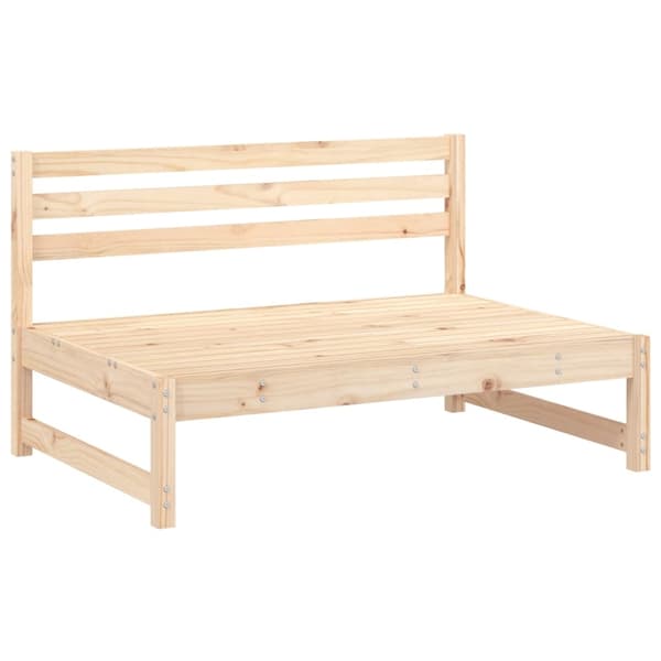 vidaXL Mittensoffa 120x80 cm massiv furu