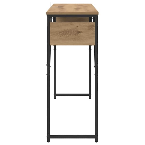 vidaXL Konsollbord Artisan Eik 105x30x75cm Konstruert tre